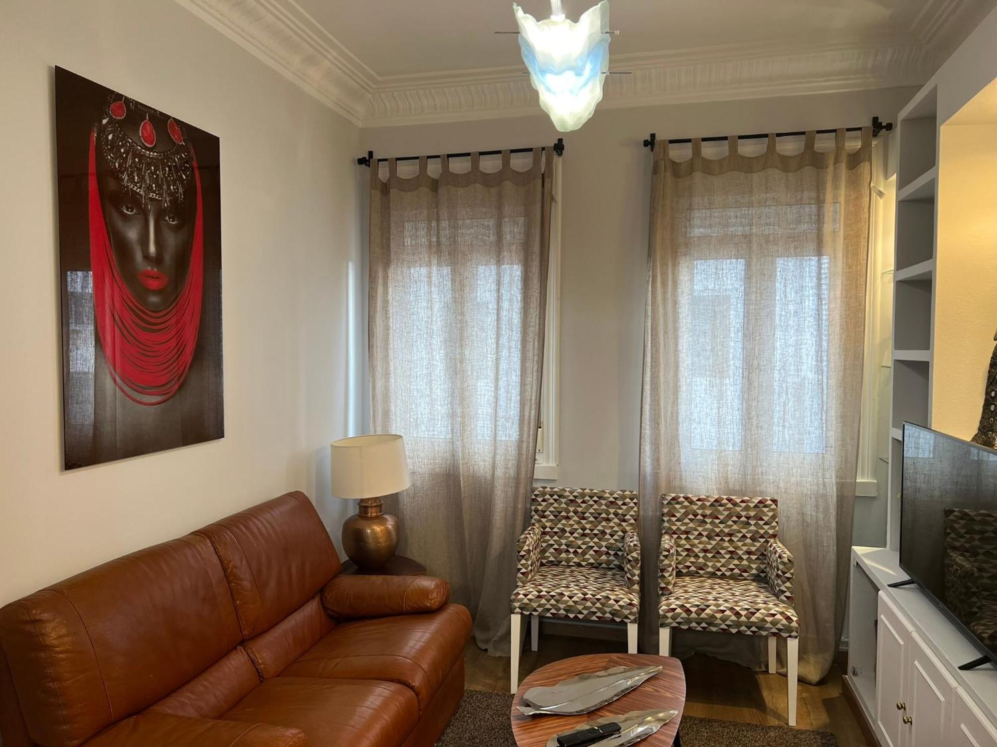 Amplio Y Centrico Piso Con Patio. Apartamento Corunha Exterior foto