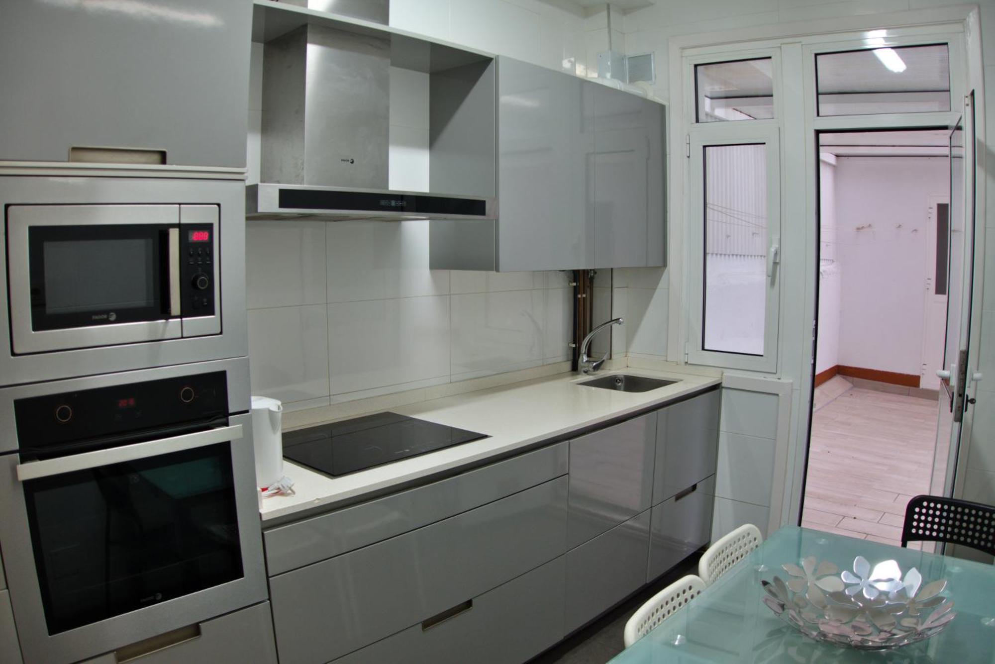 Amplio Y Centrico Piso Con Patio. Apartamento Corunha Exterior foto